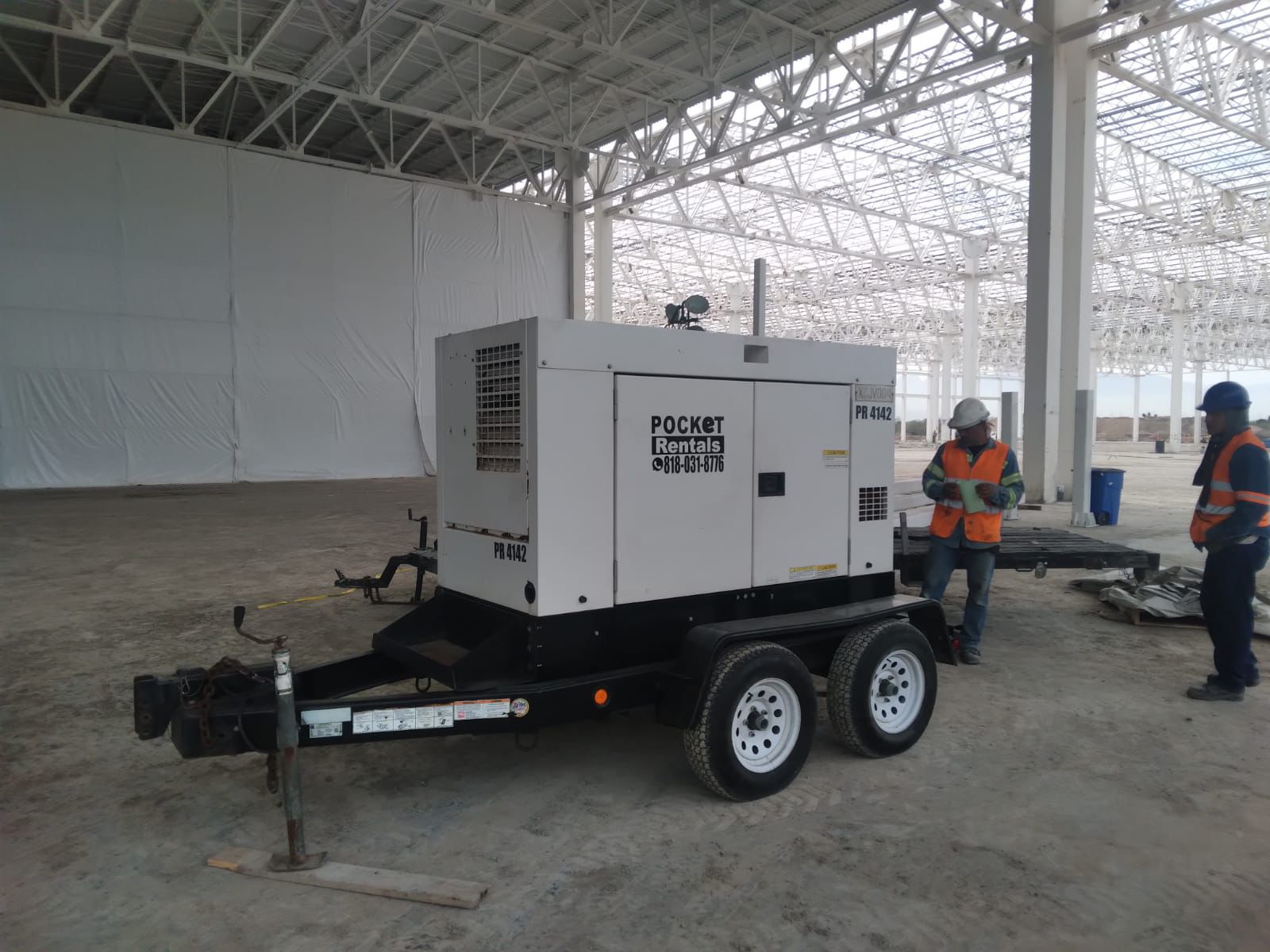 45 KVA diesel generator rental